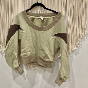 Balenciaga Sporty Luxe Atheleisure Crop Sweater S